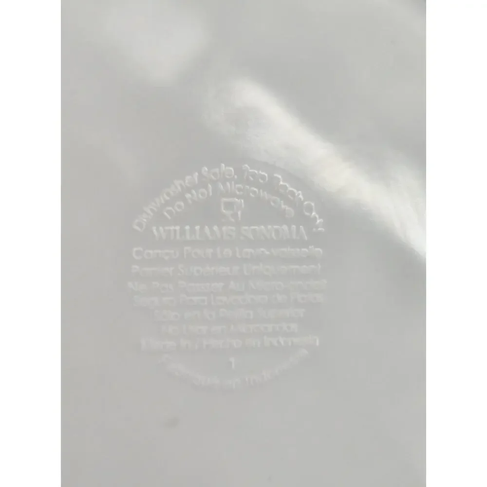 4 Williams Sonoma Sicily Melamine Salad Plates 8.5
